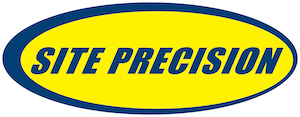 site precision logo white stroke