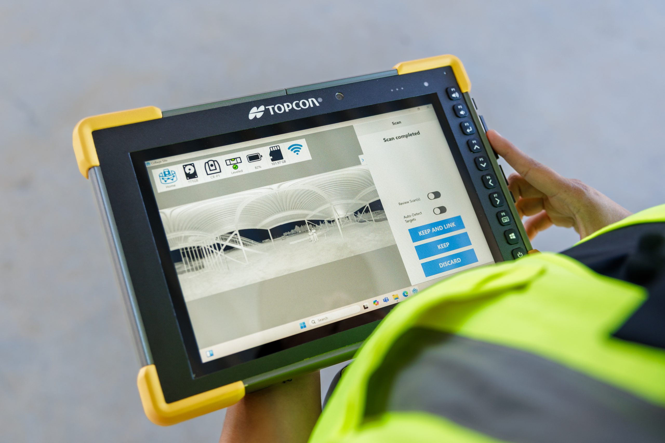 topcon_cr-p1 live demo