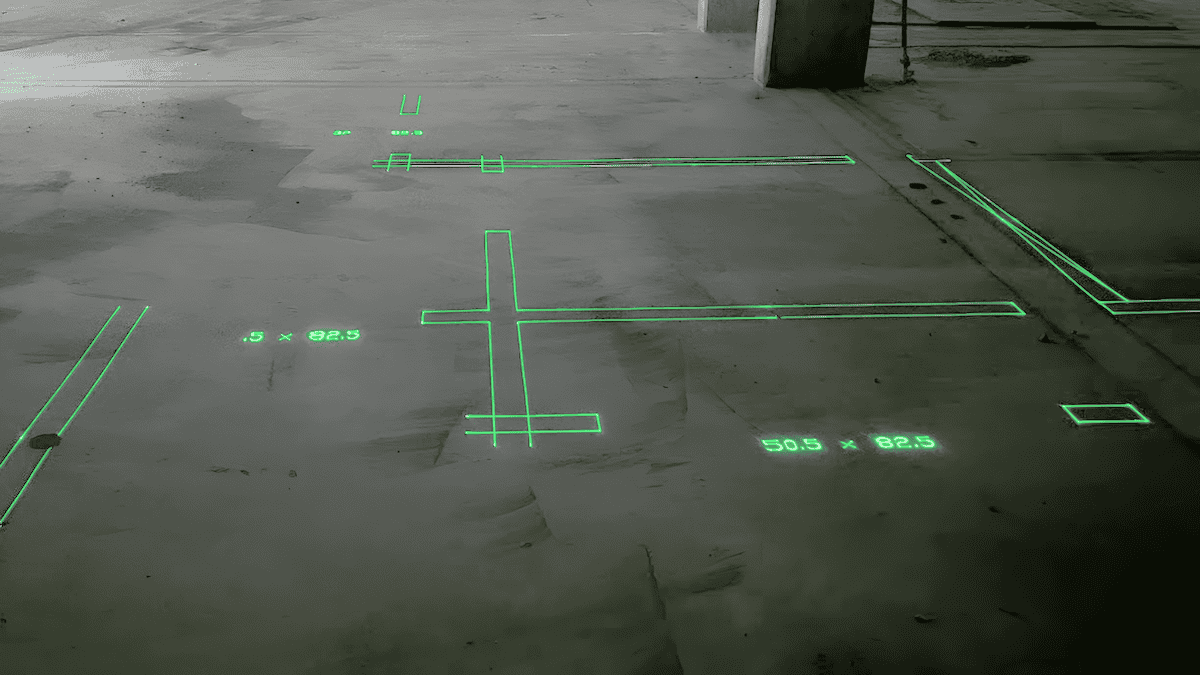 Mechasys XR Floor Projection